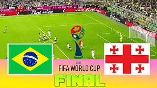 BRAZIL vs GEORGIA - Final FIFA World Cup 2026 | Full Match All Goals | Football Match