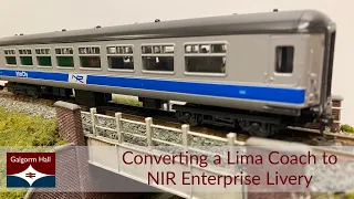 Converting A Lima Coach To NIR Enterprise Livery