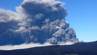 The Active Volcano in Alaska; Okmok Caldera