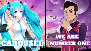 ♧Nightcore♧ - We Are Number One/Carousel (Switching Vocals) - (Lyrics)