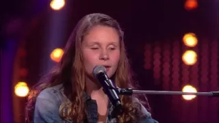 Anne sings 'People Help The People' by Birdy - The Voice Kids 2013 - The Blind Auditions 👍