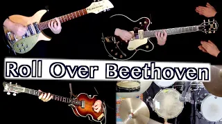 Roll Over Beethoven | Guitars, Bass and Drums | Instrumental Cover