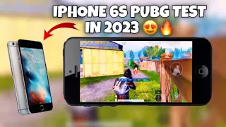 iPhone 6S Pubg Test In 2023 😍 New Update 2.7 Gameplay 🔥|| Star Handcam