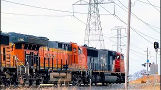 Railfanning Plainfield: Canadian National Trains