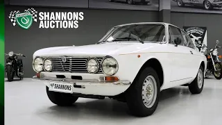 1975 Alfa Romeo GT 1600 Junior Coupe - 2021 Shannons Summer Timed Online Auction