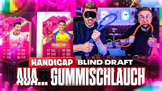 Der GUMMISCHLAUCH ist ZURÜCK… ☠️😳 BIG FAIL im HANDICAP BLIND DRAFT BATTLE 🔥FIFA 22