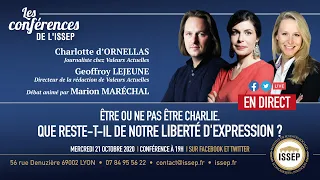 DIRECT ISSEP - Conférence de Charlotte d'Ornellas et Geoffroy Lejeune