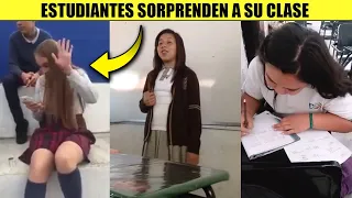 Estudiantes TÍMIDAS sorprenden a su CLASE con su increible VOZ