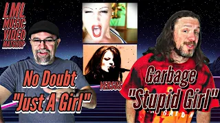 Music Video Matchup: No Doubt "Just A Girl" VERSUS Garbage "Stupid Girl"