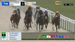 Gulfstream Park March 17, 2022 Race 3