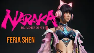 NARAKA BLADEPOINT Season 7 FERIA SHEN Cyberkitty Gameplay XboxSeriesX