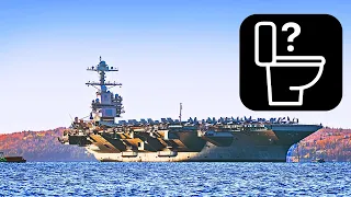How An Aircraft Carrier Can Manage 5000+ Navy Sailors' Poop!