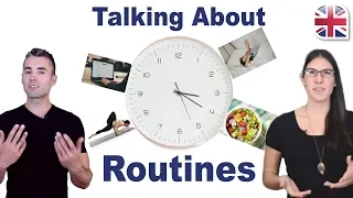 Talk About Your Daily Routine in English - Spoken English Lesson