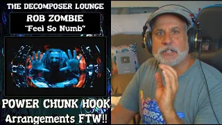 Old Composer REACTS to Rob Zombie FEEL SO NUMB // Heavy Metal Music Reactions & Dissections