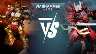 Warhammer 40k 10th Edition Live 2000pts Battle Report: T'au Empire Vs Blood Angels