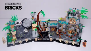 Lego Indiana Jones 77015 Raiders of the Lost Ark Temple of the Golden Idol Speed Build