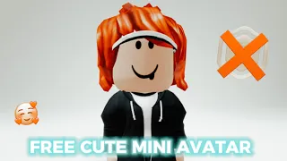 How To Make a CUTEE MINI AVATAR in Roblox for FREE-🥰🤑🫶 (0 ROBUX)