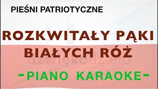 Rozkwitały pąki białych róż - Dźwiękodzieło piano karaoke