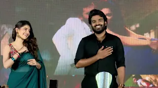 Kiran Abbavaram & Athulyaa Ravi Dances For Chamak Chamak Poori Song @ Meter Pre-Release Event