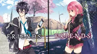 Nightcore - FRIENDS (Switching Vocals) - (Lyrics)