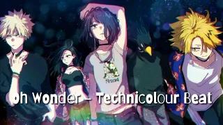 Nightcore - Technicolour Beat // Lyrics ☁