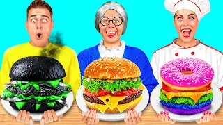 Reto De Cocina Yo vs Abuela | Batalla Épica de Comida de Fun Teen