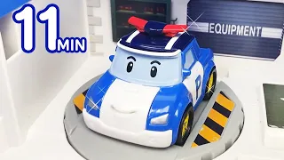 Robocar POLI Brinquedo | Sede da Equipe de Resgate | Video para Crianças | Robocar POLI TV Português