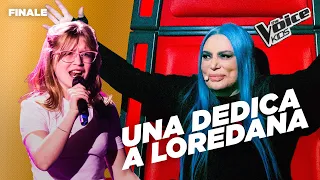 Amelie omaggia Loredana Berté con “... E la luna bussò” | The Voice Kids Italy | Finale