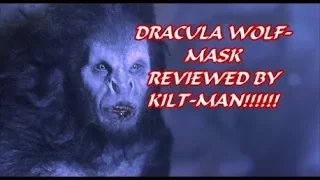 UNBOXING BRAM STOKER'S DRACULA OFFICIAL WOLF MASK WITH KILT-MAN!!!