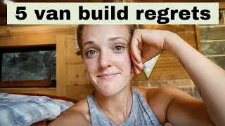 5 DIY Van Build REGRETS & VAN BUILD ANNOUNCEMENT