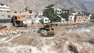 Lima en alerta ante subida del caudal del río Rímac