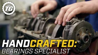 Specialist Repairs Bearings For A Singer Nine | Top Gear Handcrafted