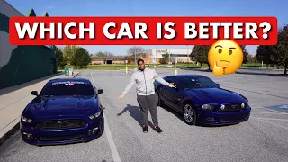 Comparison Video: 2014 Mustang GT VS 2016 Mustang GT