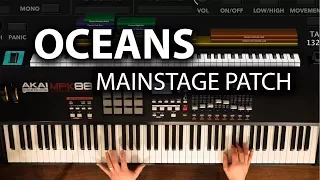 Oceans MainStage Patch - Hillsong United keyboard cover