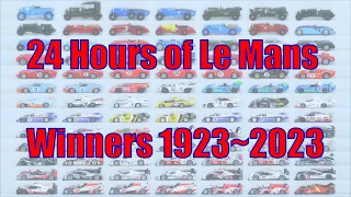 24 Hours of Le Mans Winners 1923~2023