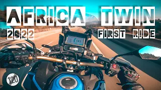 HONDA AFRICA TWIN 2022 | ADV SPORTS First Ride [4K RAW Onboard]