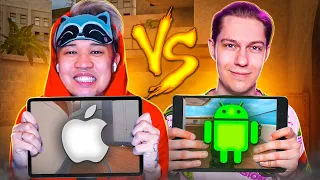 ДУЭЛЬ НА ПЛАНШЕТАХ - ANDROID vs. iOS | ДУЭЛЬ - ЕРОКС vs. ИВАНТЕЗ В STANDOFF 2 0.21.0