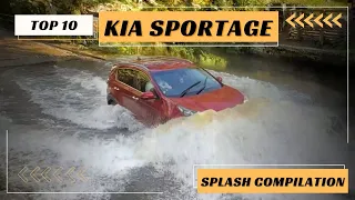 ⁴ᴷ TOP 10 Kia Sportage Car Splash Compilation - Rufford Ford