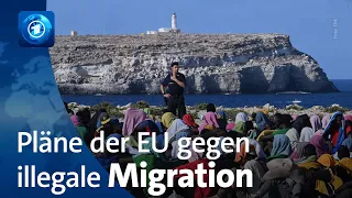 Notstand auf Lampedusa: Wie die EU gegen illegale Migration vorgehen will