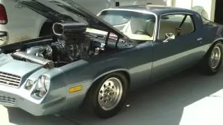 1978 Supercharged Camaro 780HP running