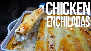 The Best Chicken Enchiladas | SAM THE COOKING GUY 4K