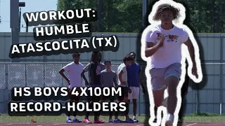 Workout: Humble Atascocita's 4x100m High School National Record Team