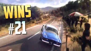 Racing Games WINS Compilation #21 (Epic Moments, Stunts, Accidental Wins & Close Calls)