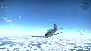 War Thunder | Fw 190 A5-U2 Roll rate in action