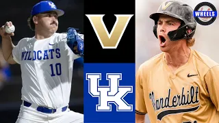Vanderbilt vs #2 Kentucky Highlights (G3) | 2024 College Baseball Highlights