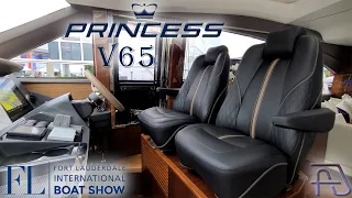 Princess Yachts V65 at FLIBS 2020