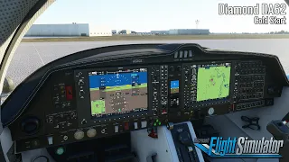 Diamond DA62 Cold Start - Microsoft Flight Simulator 2020