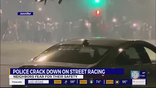 Nearly 2 dozen arrests made in Metro street racing bust