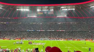 NFL in Germany Buccaneers vs Seahawks Fans sing together