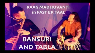 The spiritual groove of RAAG Madhuvanti ! BANSURI & TABLA with Jason Kalidas and Denis Kucherov